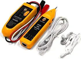 Testador de Cabo Zumbidor, EXBOM, Amarelo/Preto, WH-806R