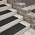 MBIGM Pack of 8 Non-Slip Safety Step Tapes Wood Stair Treads floor Track Sticker 80 Grit for Skateboard & Outdoor & Staircase, Black (6"x24", Black)