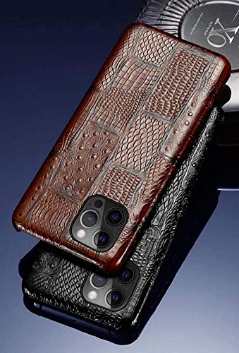 Coque cuir iPhone 11 Pro marron GUMMMY haute protection - 3