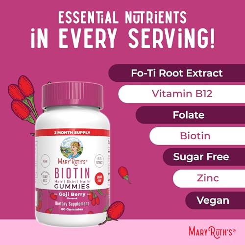 MaryRuth's Sugar-Free Biotin Gummies