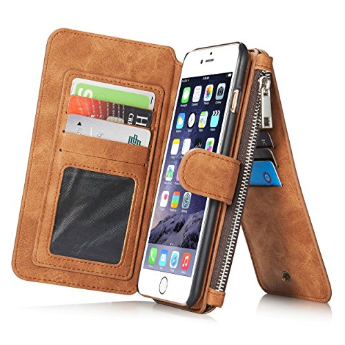 Caseme Safari - Custodia a portafoglio in vera