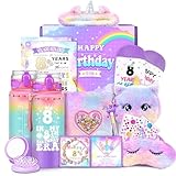 Gifts for 8 Year Old Girls, 8 Year Old Girl Birthday Gift Ideas, Unicorn Gifts for Girls Beautiful Gift for Daughter, Sister, Niece, Granddaughter, 8th Birthday Decorations for Little Girl Christmas
