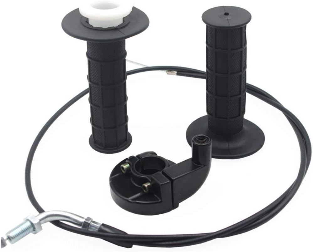 Throttle Handle and Grip Cable Compatible with Baja Mini Bike ATV/ATC Dirt Mb165 Mb200 5.5/6.5hp 196cc 200cc Doodlebug Bike (50 Inch)