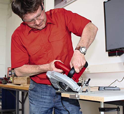 Einhell Handkreissäge TC-CS 1400 (1400 W, max. 66 mm, Sägeblatt Ø 190, 24 Zähne, Softstart, Parallelanschlag) – Bild 4