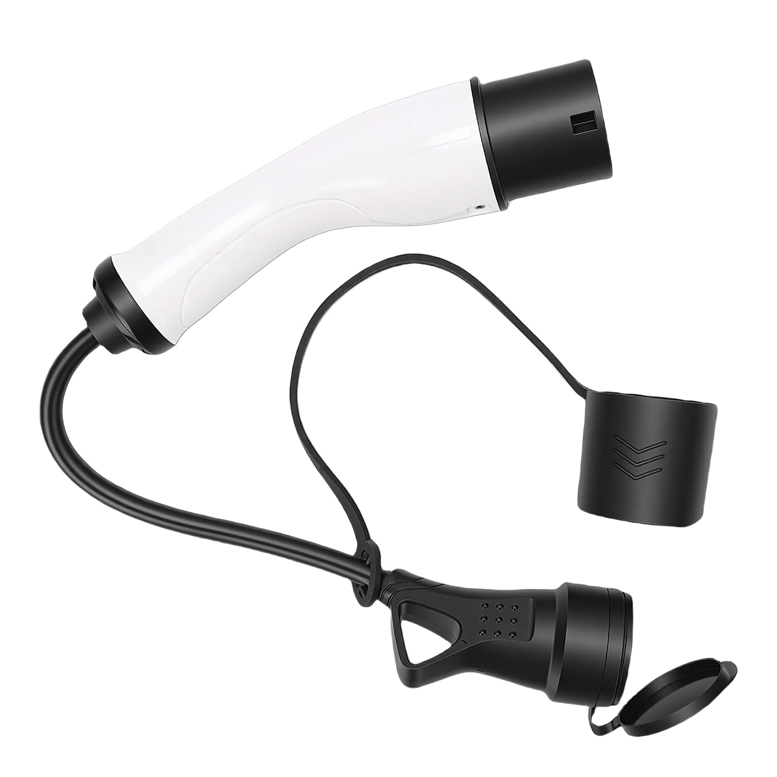 Generic Adapter Type2 EV Szybkie ładowanie dla Typu 2 Dwukierunkowa Obsługa Stosu ładowania Pojazdów Elektrycznych Adapter Konwertera Wyładowczego 16A Przenośny i Trwały dla Podróżnych
