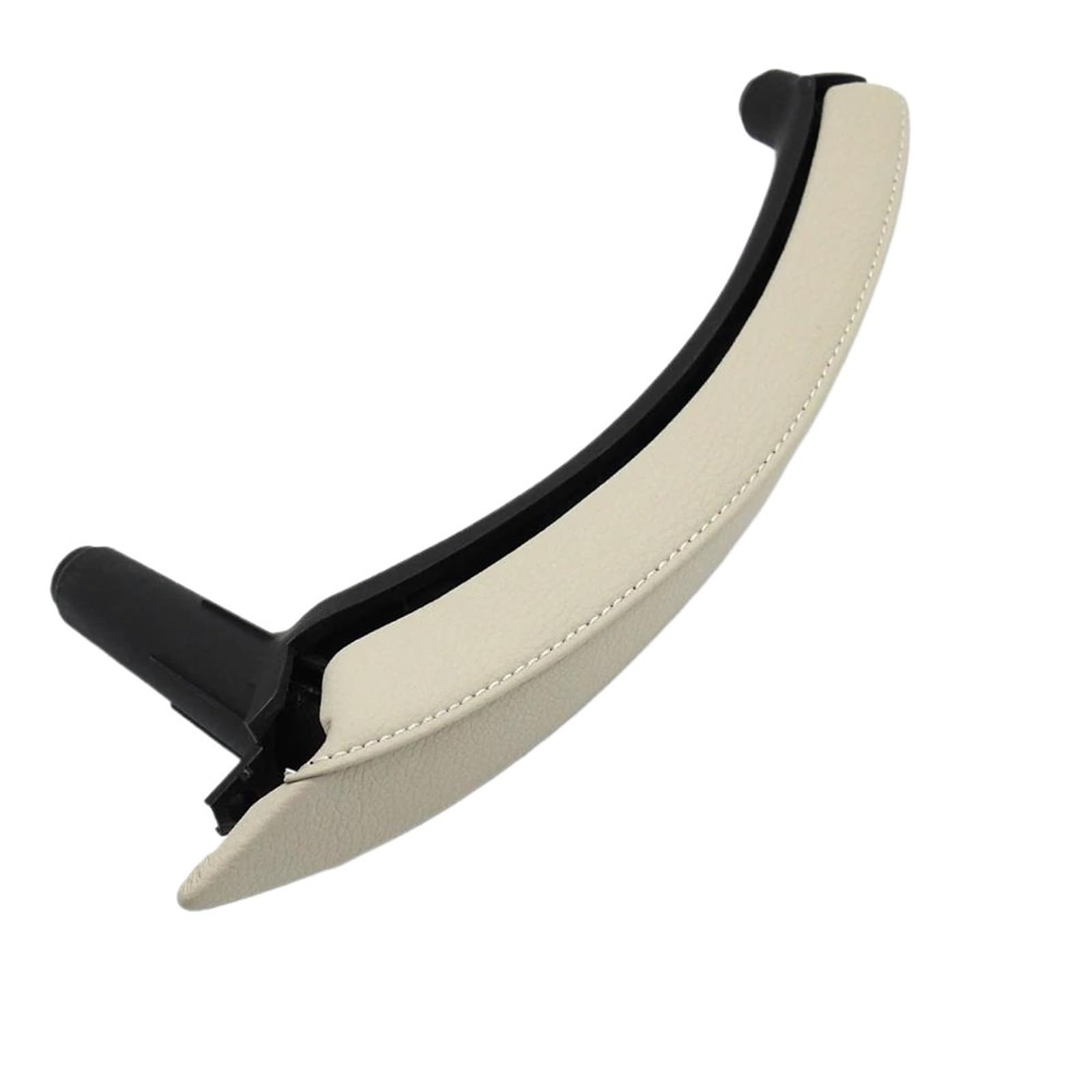 JYUTDW Car Interior Door Handle Inner Pull Trim for BMW for X5 X6 E70 E71 E72 2007-2013 Left and Right Interior Door Handle(Creamy-Left)