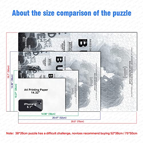 ZKSB Klassisches Puzzle Burden Mind Spiel 1000 Teile Puzzle Eine perfekte Sammlung 75x50cm – Bild 4