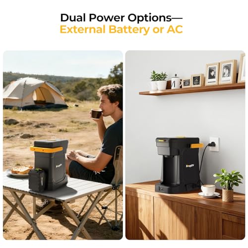 BougeRV Coffee Maker with 18V Battery