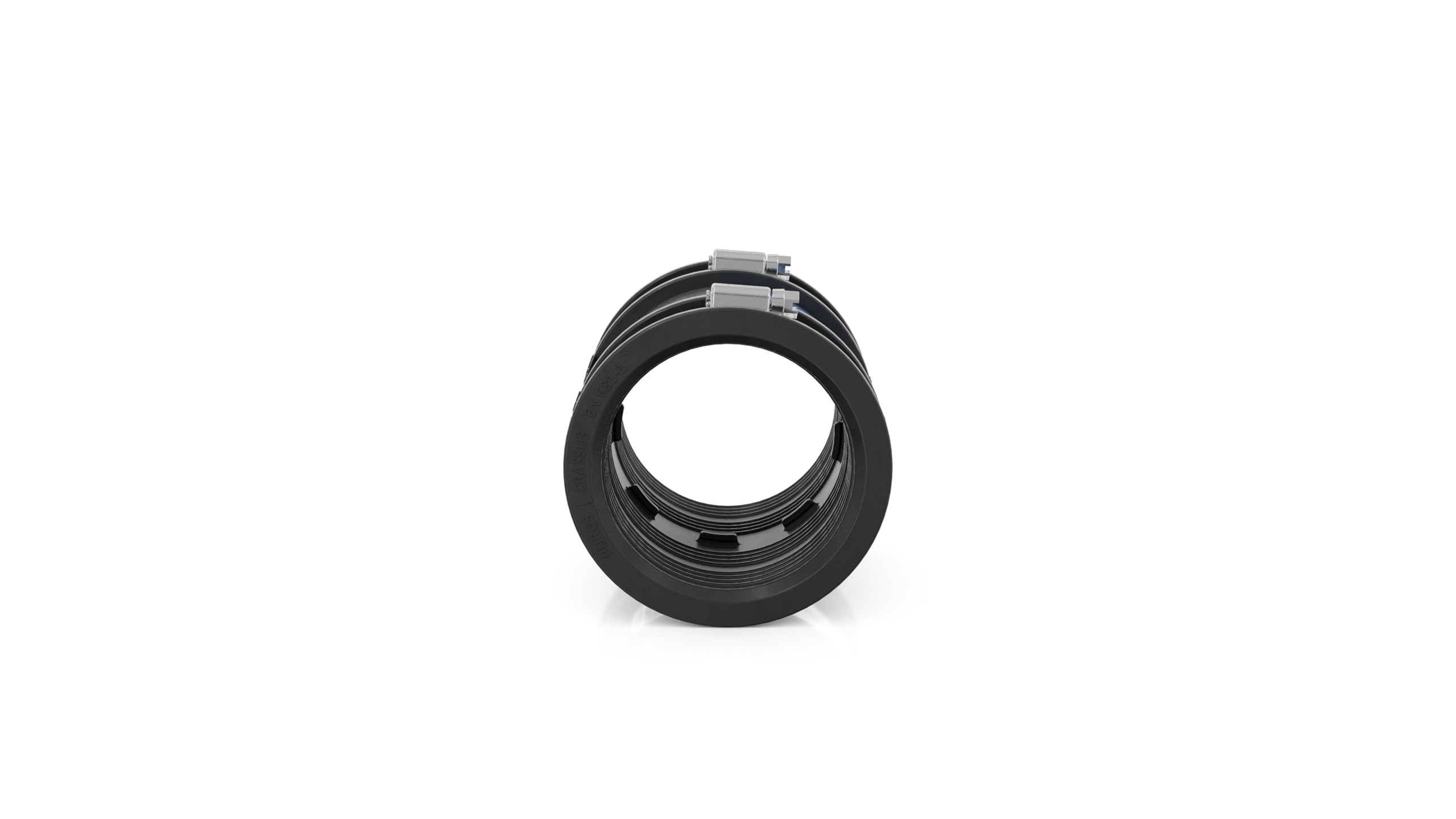 Crassus Adaptador de manguera CDC 070 tipo 1 con labio interior, TPE/V2A, 1 pieza, 70-85 mm, CRA11019