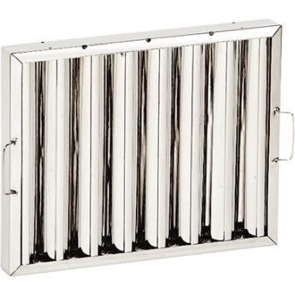 Stainless Steel Baffle Filter - Inter-changeable with most canopies.
