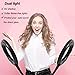 SICCOO Ring Light,Protect Eyes and Reduce Visual Fatigue, Video Conference Lighting,Double 5 inch Ring Light with Mirror, Dimmable Makeup Light for Live Streaming/YouTube Video/Vlogging/Selfie