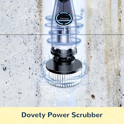 Image of Electric Spin Scrubber Accessories, 4 Brush Heads, Suitable for Dovety Cleaning Brush