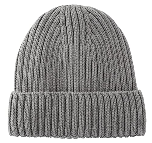 Image of Connectyle Fleece Lined Cuffed Beanie Hat for Men Women Knitted Winter Wool Beanies Skull Cap Warm Watch Hat