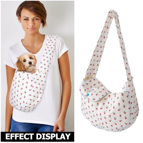 Bolsa bandolera para mascotas ideal para paseos y salidas al aire libre 4