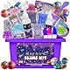 Funewest Mini Schleim Selber Machen Set, Galaxy Slime Ball Making Kit, Geschenk Mädchen 6 7 8 9 10 11 12 Jahre DIY Slime Kinder Spielzeug ab 6-12 Jahre, Ostergeschenke,Geburtstagsgeschenk