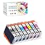 8-Pack (1BK, 1C, 1M, 1Y, 1PC, 1PM, 1GY, 1LGY)