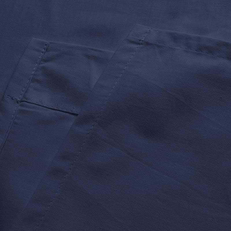 Snoozing - Betttuch - Baumwolle - 240x260 cm - Navy