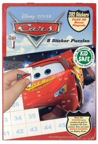 Disney Pixar Cars Sticker Puzzles - Book 1