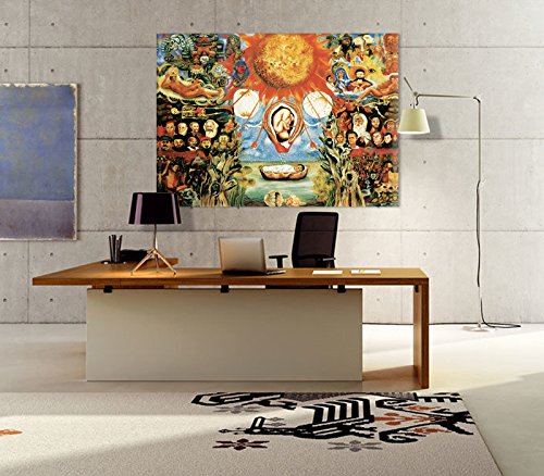 Foto Canvas Impression Sur Toile Frida Kahlo 30 X 40 Cm Tableau