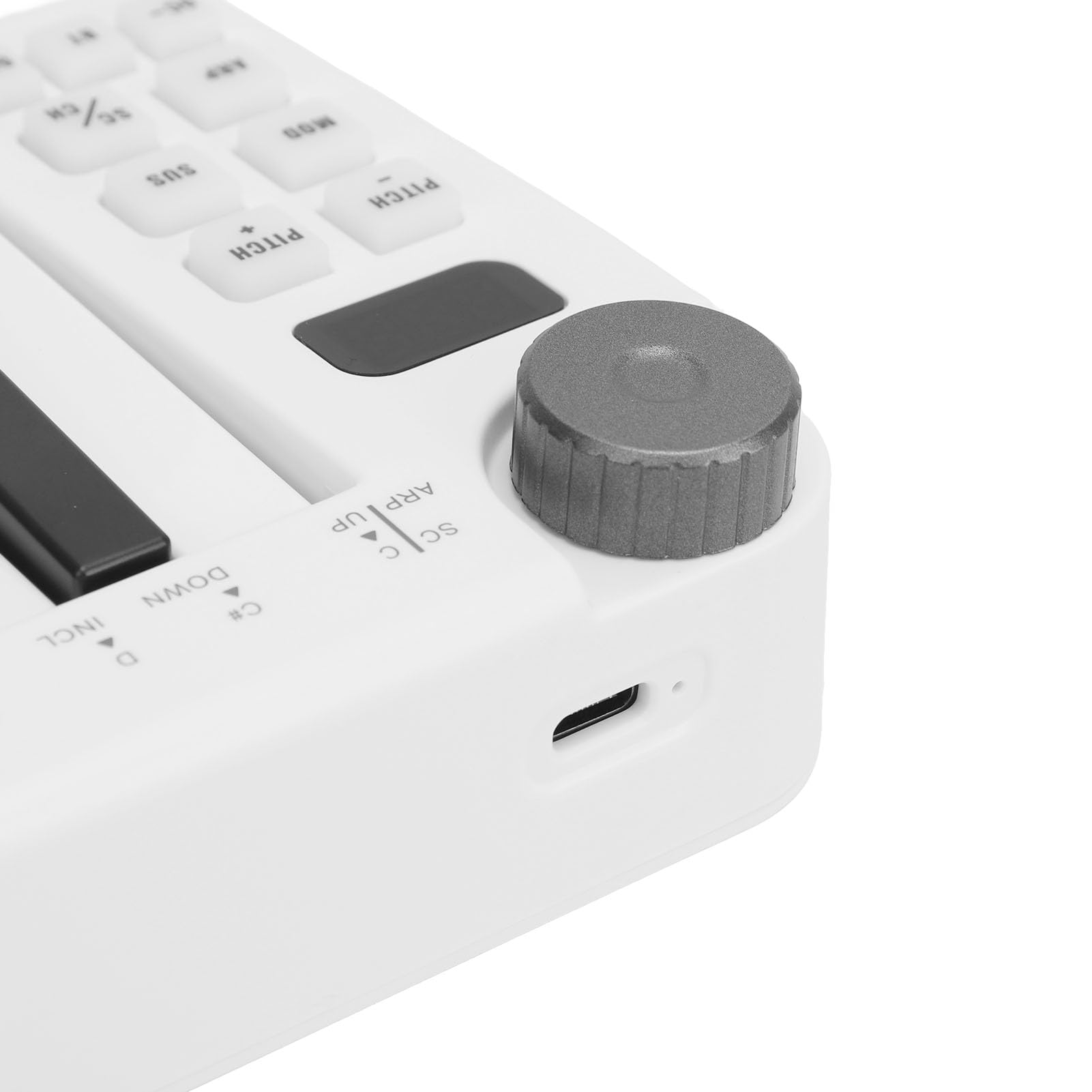 Controlador de Teclado MIDI 25 Teclas, Amplia Conectividad, Diseño Portátil, Entradas Salidas MIDI Versátiles, Controlador de Teclado de 25 Teclas