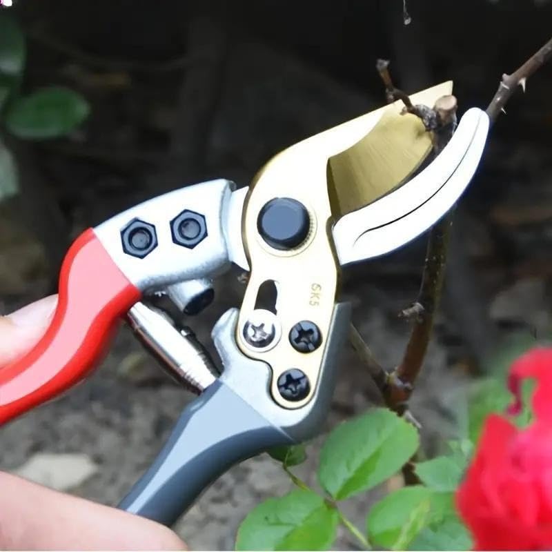 Tijeras de jardín de acero SK5 de 8 pulgadas miniatura 4