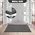 Mibao Front Door Mat, Heavy Duty Durable Welcome Mat for Outdoor Indoor, Dirt Trapper Waterproof Super Absorbent Door Mat for Entryway Outside Patio Porch, 61.5" x 36", Gray
