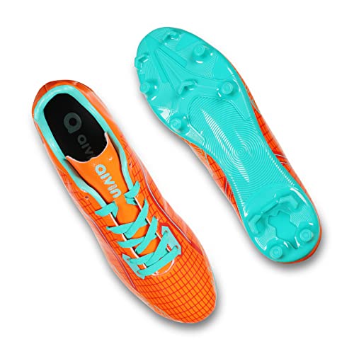 Image of Aivin Champion Football Shoes for Men, for Soft and Hard Ground, with TPU Outsole, EVA Insole for Better Comfort and Lightweight, Football Shoes for Men, Football Boots