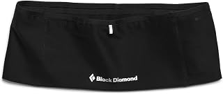 BLACK DIAMOND Run Distance Belt - Running Waist Pack - Black