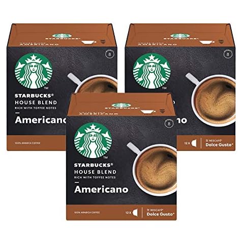 Nescafe Dolce Gusto Starbucks House Blend Americano x 3 Boxes (36 Capsules) Cover