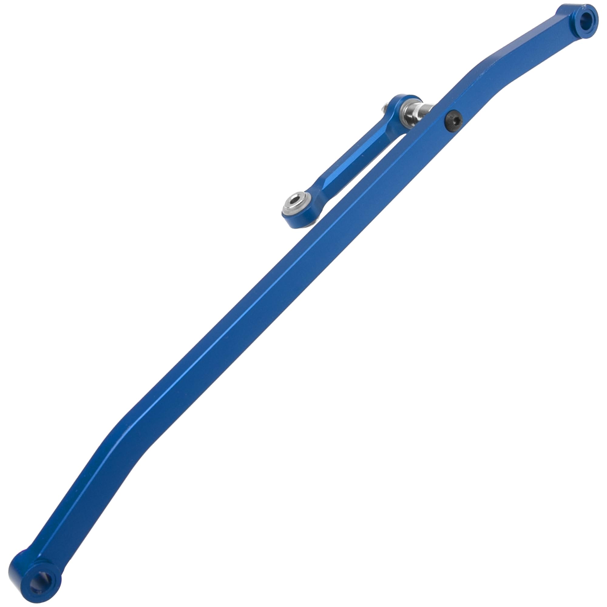 ShareGoo Metal Front Steering Linkage Set Steering Tie Rod #LOS241030 Compatible with 1/8 Losi LMT Soild Axle 4WD RC Monster Truck (Blue)