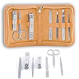 Manicure Set - Premium Essential Nail Care Kit, 7 in 1 Home Grooming & Pedicure Tools, Nail Clippers...