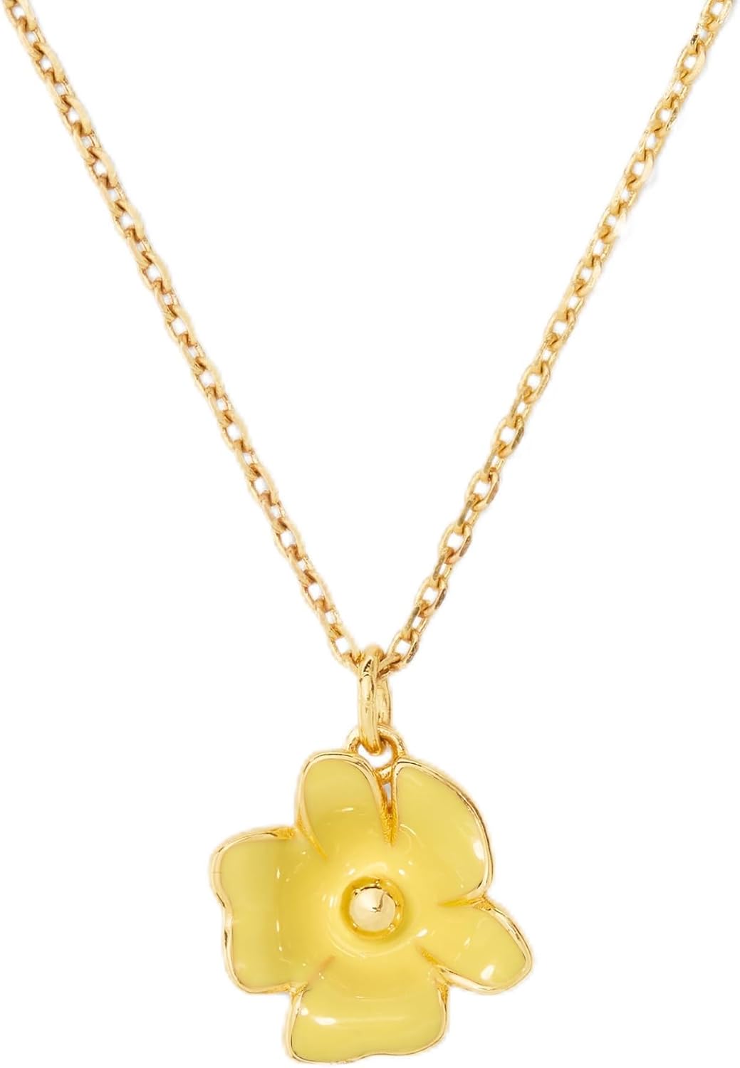 kate spade new york Golden Bloom Flower Pendant