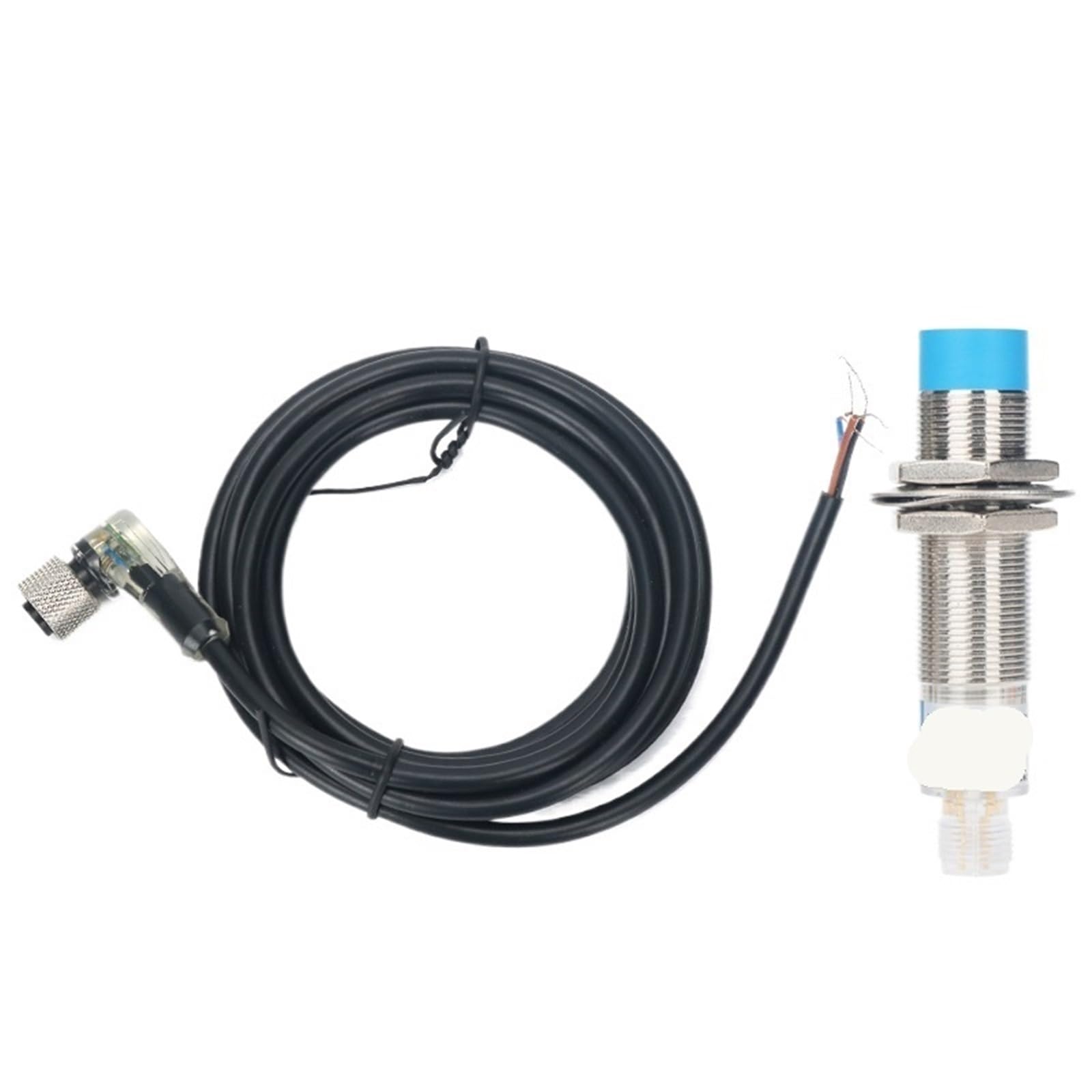 1 capteur de proximité à brancher M8 M12 M18 M30 1 mm-15 mm Distance de densité CC à trois fils AC deux fils PNP NPN NO NC (DC trois fils NPN NO, M12 4 mm SENSING_Straight Head)