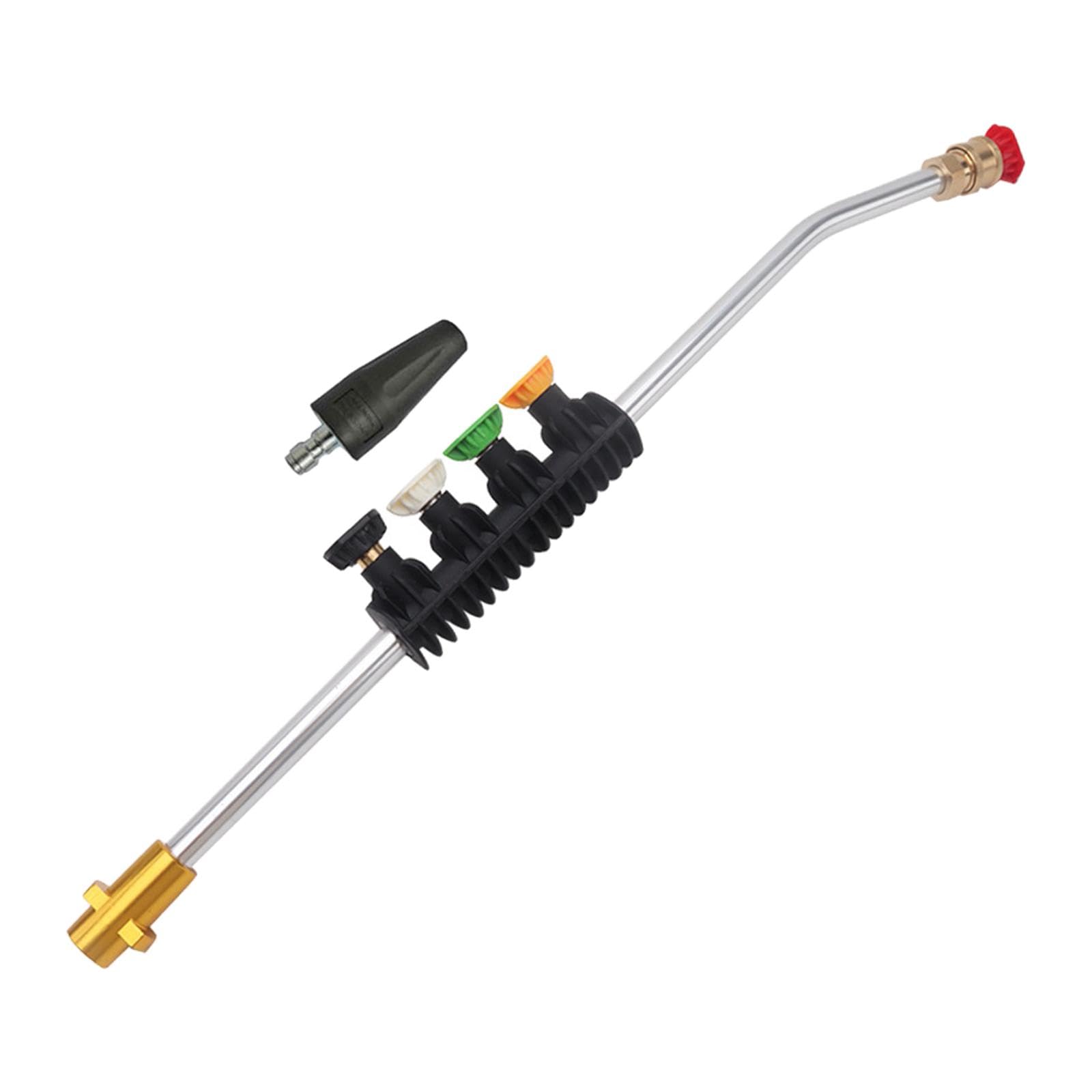 Pressure Cleaning Rod Metal Jet Lance with Nozzle Tips for K Series Car Home Set B-picture-22