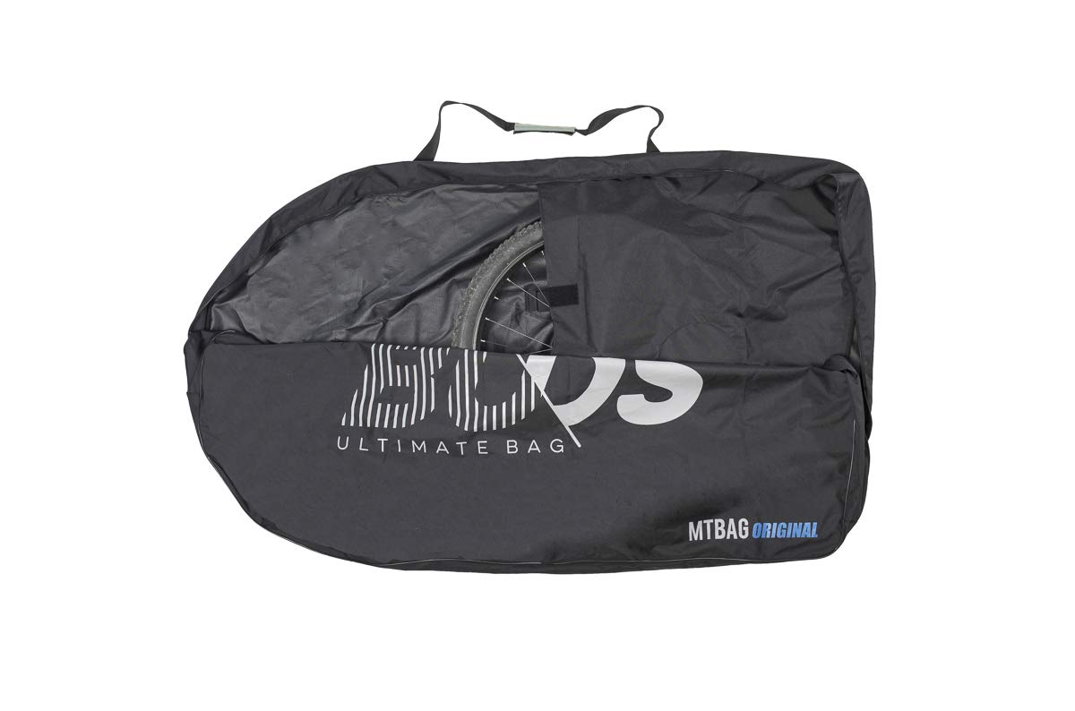 Funda de Transporte para BTT MTBag Original New de Buds-Sports Sin Desmontar la Rueda Trasera - en Unos Segundos tu Bici Está Protegida - Ideal para Transportar tu Bici, en Coche/Autobús