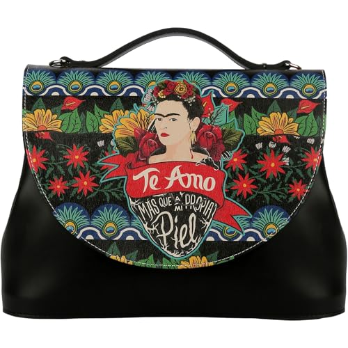 DOGO Vegan Leather Handbags for Women - Unique Design and Handmade Top-Handle Handbags Te Amo Design