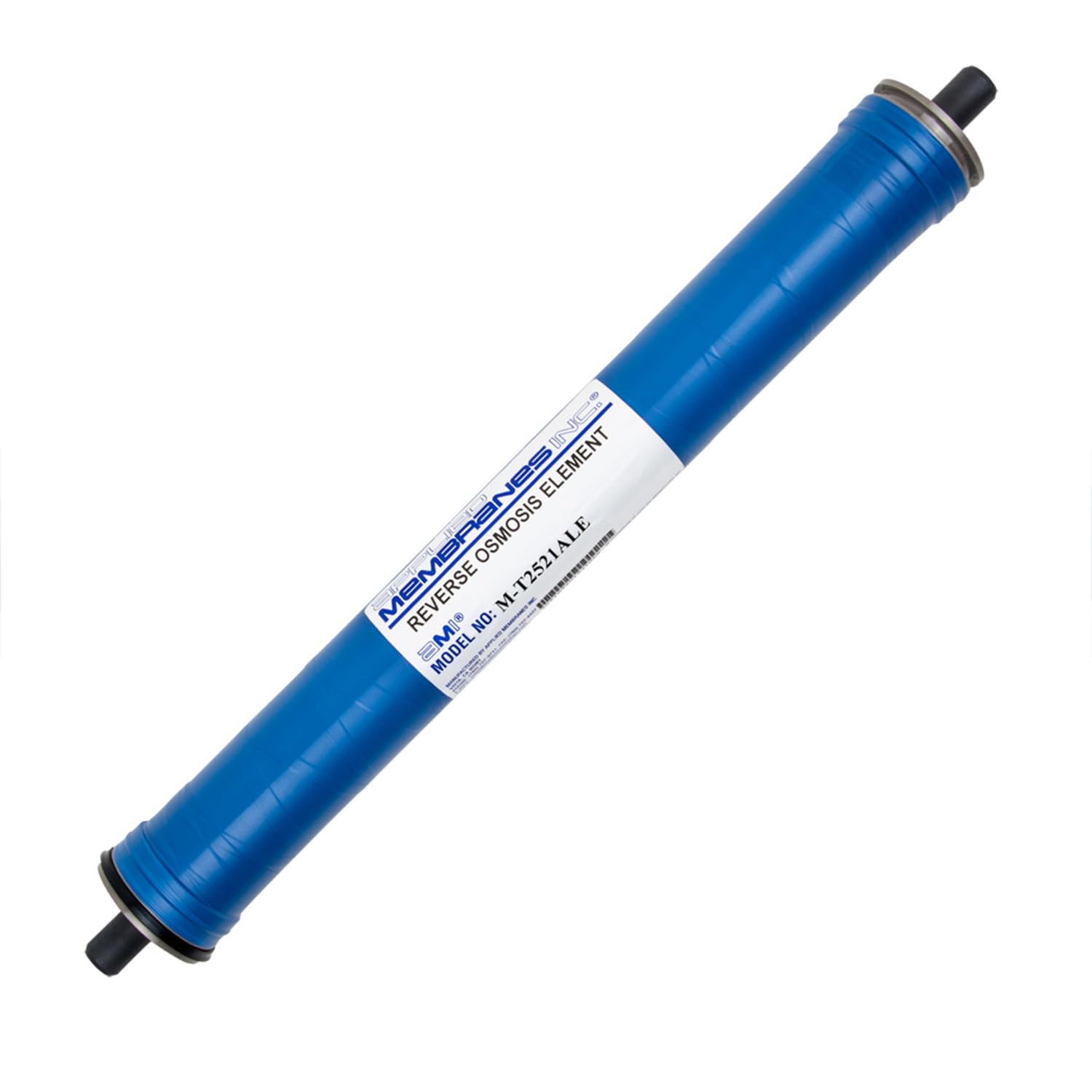 2.5" x 21" Low Energy Reverse Osmosis Membrane Element for Tap Water | 450 GPD at 150 psi | 99% Rejection | Replacement Commercial RO Membrane | Applied Membranes USA M-T2521ALE