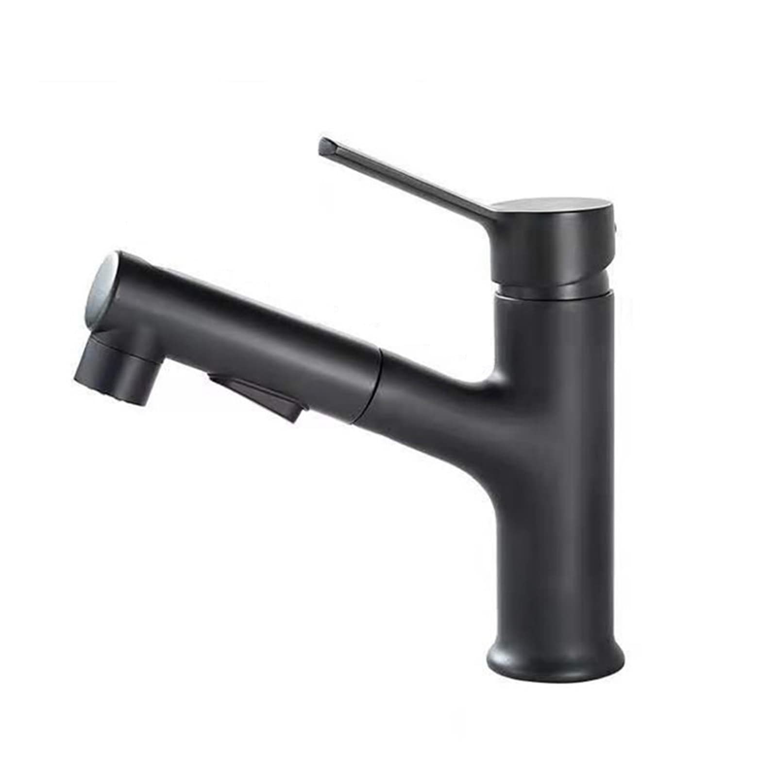 Mitigeur de lavabo en cuivre de haute qualité avec douchette amovible double mode
