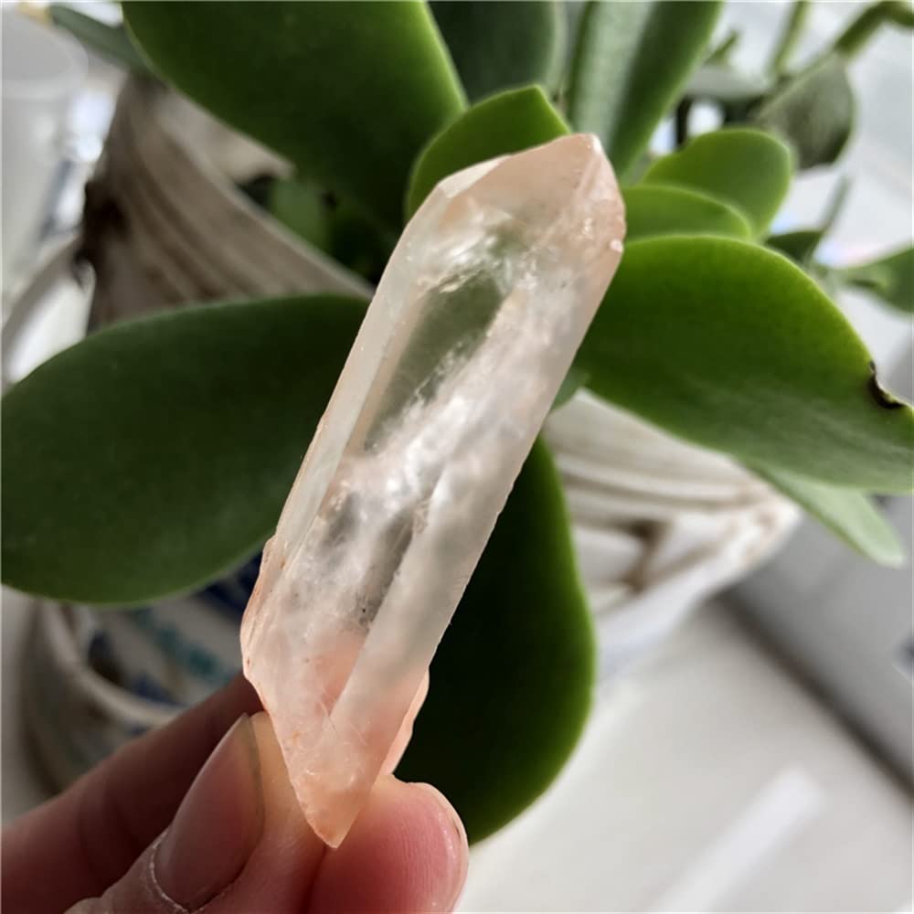 Home 10 Uds Cristal de Cuarzo Transparente Natural Punto Reiki lemurian Cuarzo Cristal Stick xiaguolingsm