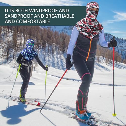 Image of Balaclava Full Face Masks Summer Balaclava Long Face and Neck Cover Breathable Sun Protection for Men Women