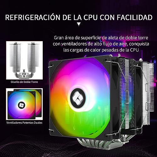Refroidisseur de CPU Thermalright Phantom Spirit 120SE ARGB contre la surchauffe PC