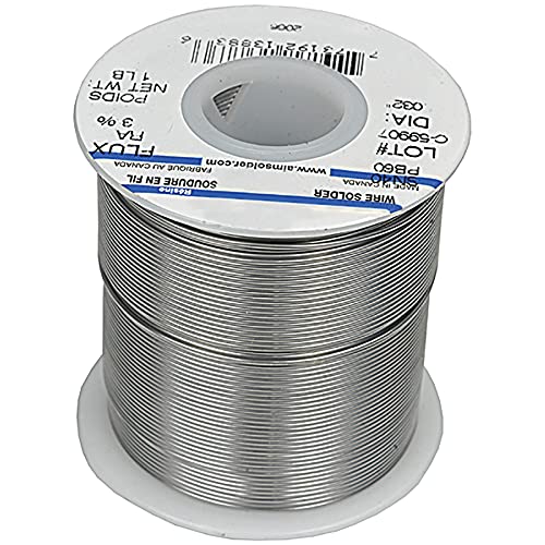 Image of DB Electrical 900-20018 Solder, 40 /60; 40% Tin 60% Lead; 0.032 Wire Diameter; 1lb Spool Compatible With /Replacement For Universal