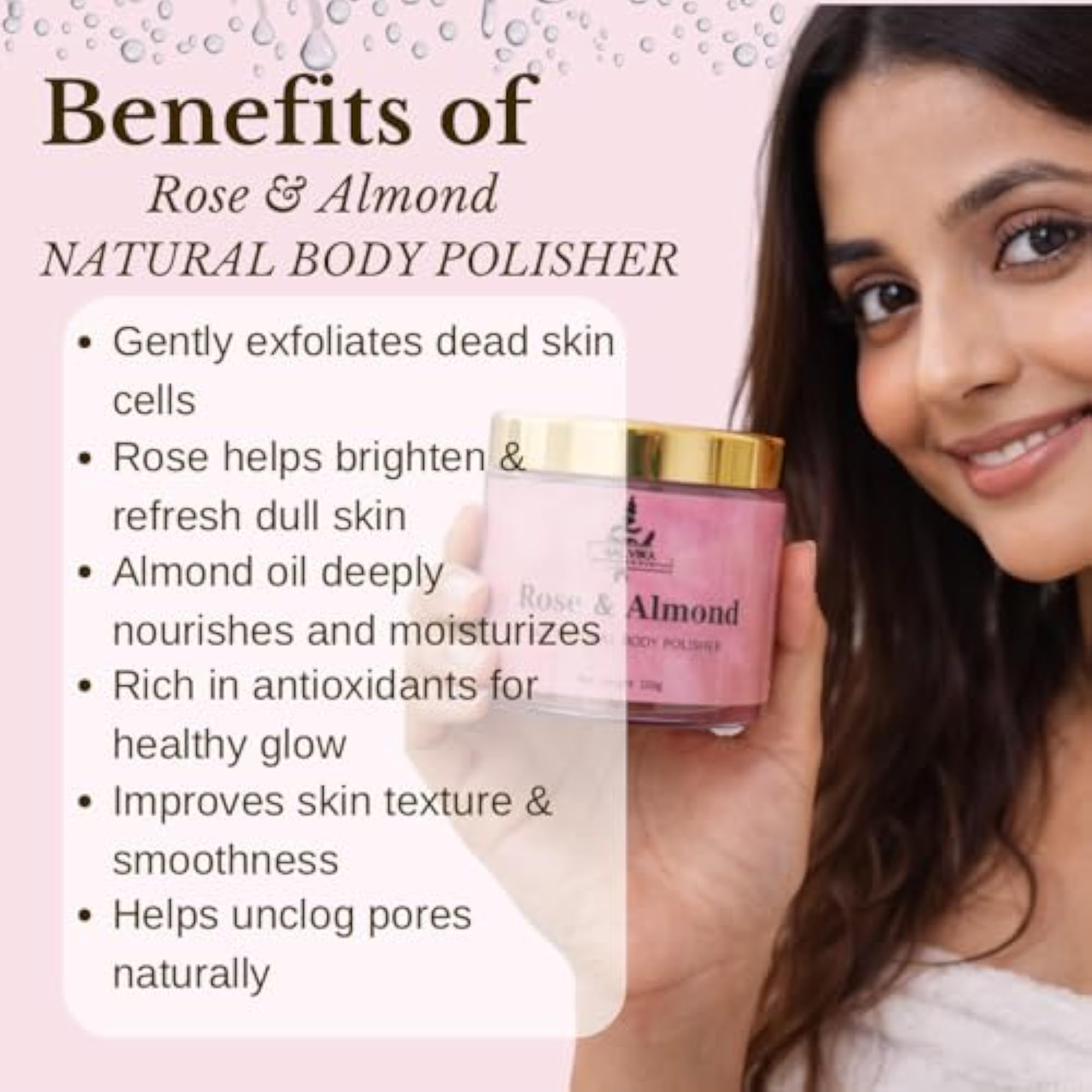 Rose & Almond Deep Nourish Glow Boost Exfoliator