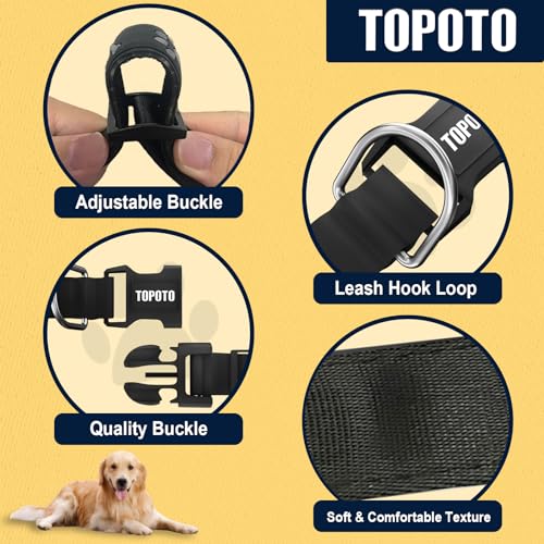 TOPOTO Light Up Dog Collar, 3D Design Adjustable Dog Collars 15 Glowing Modes Rechargeable Night Walk Safety Collar for Small Dogs, Pink - image 6