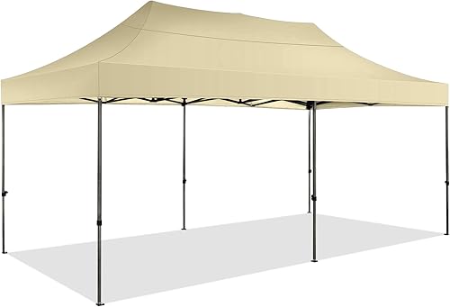 Miniatura 296 de COBIZI - Toldo desplegable de 10 x 10 pies, 4 paredes laterales, FPU 50+ para todo el año, resistente al viento, impermeable, uso comercial, Gris