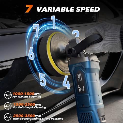 OFISPEED 1600W Rotary Buffer