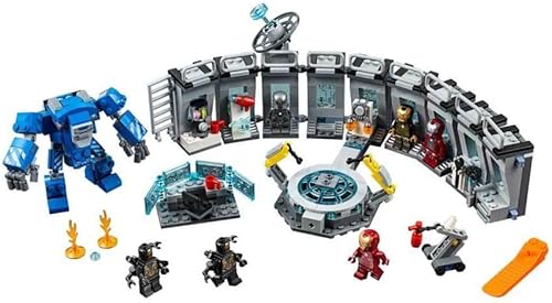 LEGO Marvel Avengers Iron Man's Workshop 76125 — galinė pusė