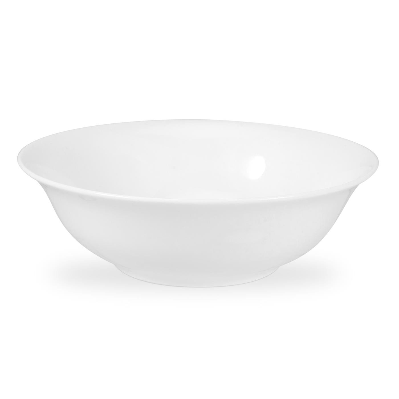 Portmeirion White Royal Worcester - Serendipity Modern Bone China Cereal Bowls - Set Of 4, 16Cm (6.25Inches), 9E+1 Milliliters Capacity