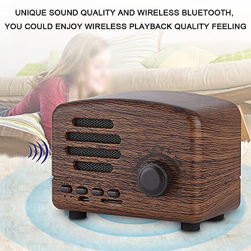 VBESTLIFE, Portable Retro Bluetooth CSR 4.0 Speaker - Image 2