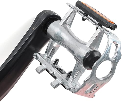 Miniatura 7 de BESPORTBLE 8pcs Accessory Strap and Bike with for Clips Pegs MTB Footrest BMX Mountain Cycling Platform Toe Indoor Pedal Road Aluminum Pedals